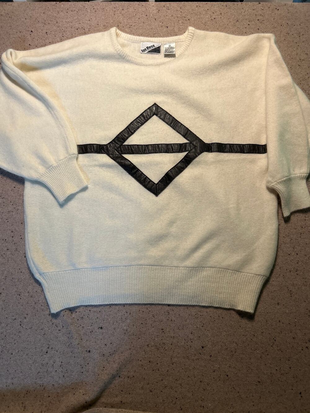 VTG Ian Ross Lambswool Blend Sweater 3x Womens